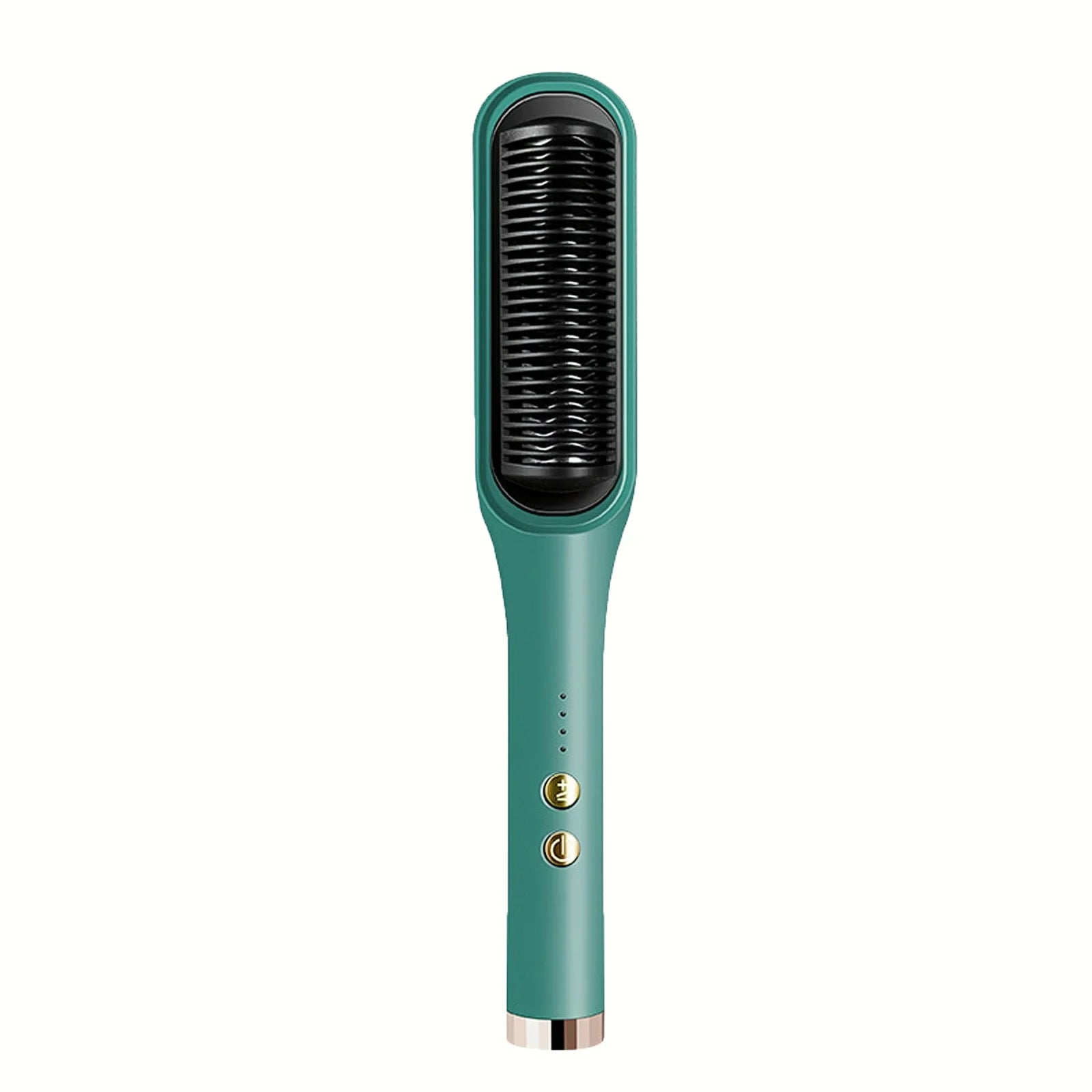 Hair straightener brush, fast ceramic heating, hot air comb, portable heating hair straightener, home and travel salon