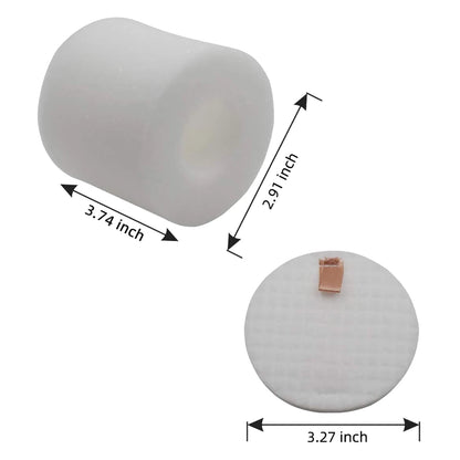 Replacement Base Pre-Motor Foam Filters for Shark IQ Robot Vacuum R101AE RV1001AE UR1005AE Self-Empty Base