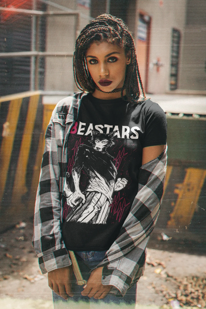 Beastars Legoshi Beastars T-Shirt Girl Anime Japanaise Style Gift Shirt All Size