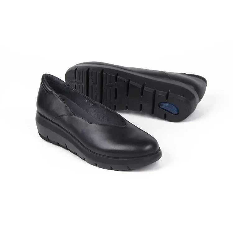 Women Fashion Wedge Heel Pumps 2025 Spring Summer Lightweight Platform Loafers Woman Soft Sole Comfort Casual Shoes Plus Size 42