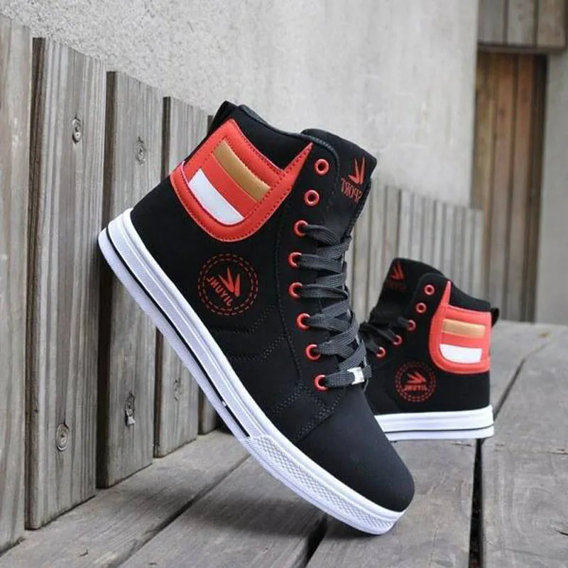 Big Size 39-48 Men's Casual Shoes New High top Sneakers Fashion Designer Platform Flats Shoes Outdoor Tennis Training Shoes Men