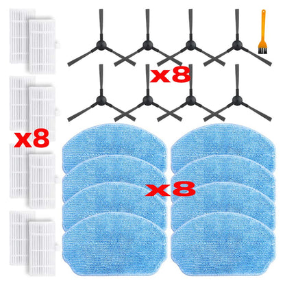 For MAMNV ZCWA ONSON BR150/BR151 MANVINS G20 /  Kabum Smart 100 / Midea VCR04W / IRBIS Bean 0121 Side Brush Cloths Filter Parts