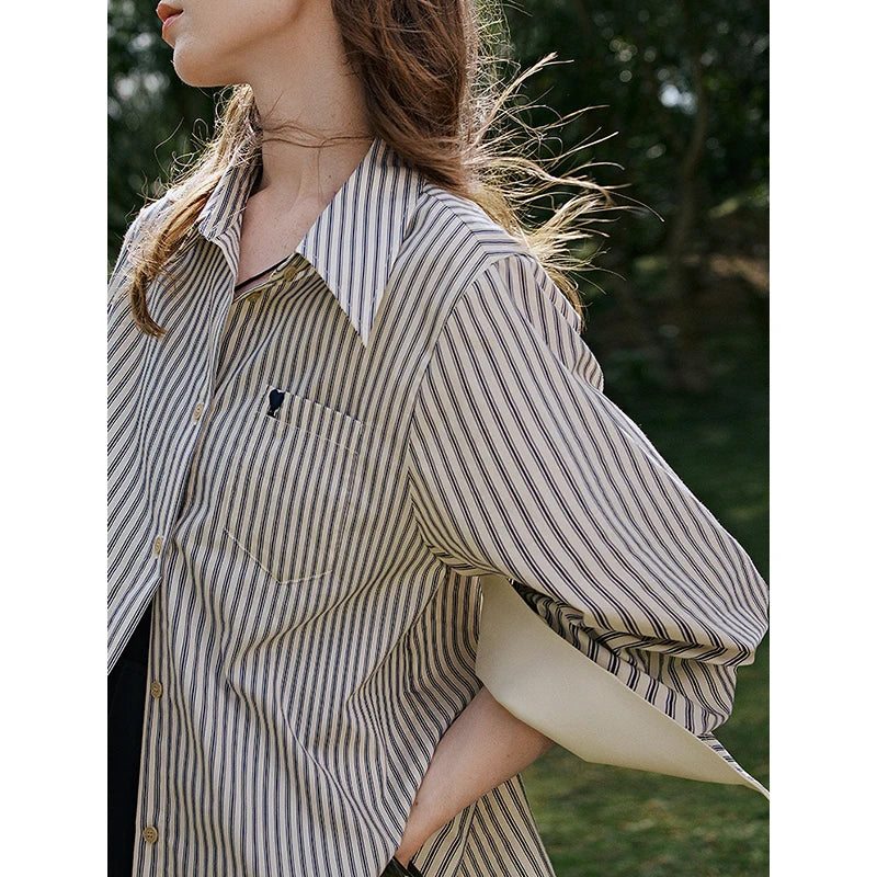 TOYOUTH Women Blouse Shirt 2025 Spring New Shirt 8512036