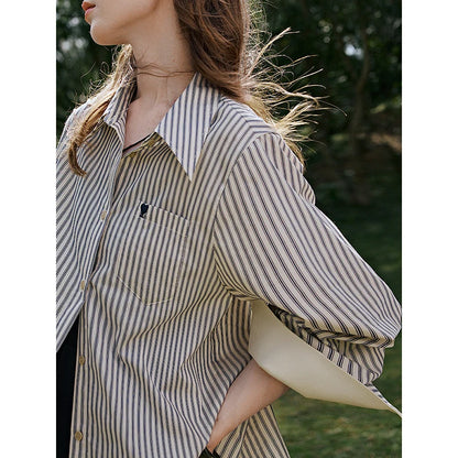 TOYOUTH Women Blouse Shirt 2025 Spring New Shirt 8512036