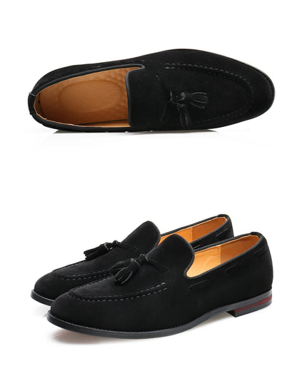 Men's Casual Business Shoes Mens Classic British Style Penny Loafers Moccasins Fashion Party Wedding Flats for Men