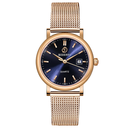 Boderry Women Swiss Quartz Luxury Watches Top Brand Business Elegant Ladies Watch Female Wristwatch Clock Reloj Mujer