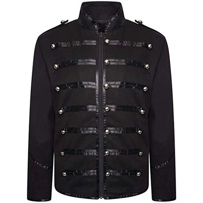 Men's Tops Coat Holiday Vacation Red Autumn Steampunk Vacation White Coats Winter Gothic Holiday Long Sleeve Men Clothing