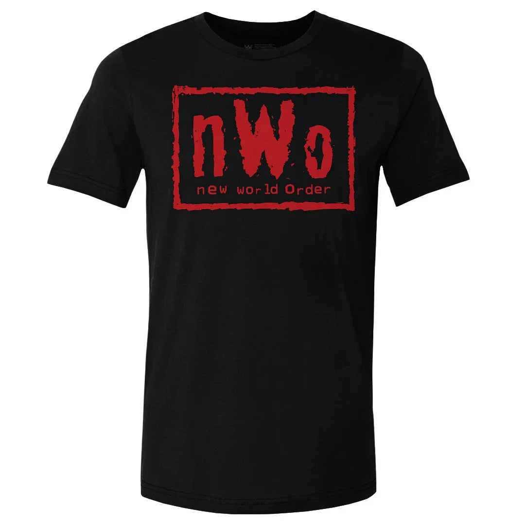 Wrestler Black nWo Retro Graphic T-shirt for Men Women Oversized Men's  T Shirt Casual  Short-sleeve Tops Tees Clothing