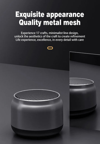 Bluetooth Speaker S16 with Loud Bass - Wireless Portable Mini Speaker for Home, Outdoor, Car Audio, High Volume  Boombox 