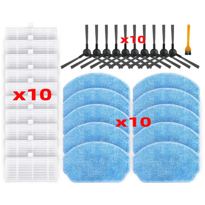 For MAMNV ZCWA ONSON BR150/BR151 MANVINS G20 /  Kabum Smart 100 / Midea VCR04W / IRBIS Bean 0121 Side Brush Cloths Filter Parts