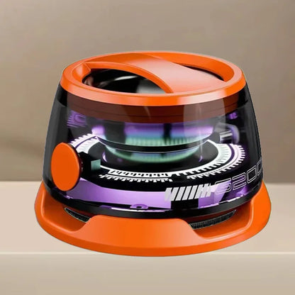 Bluetooth 5.3 Speaker Outdoor Magnetic RGB Lighting Bluetooth Speaker with RGB Color Light Multifunctional Magnetic Phone Holder