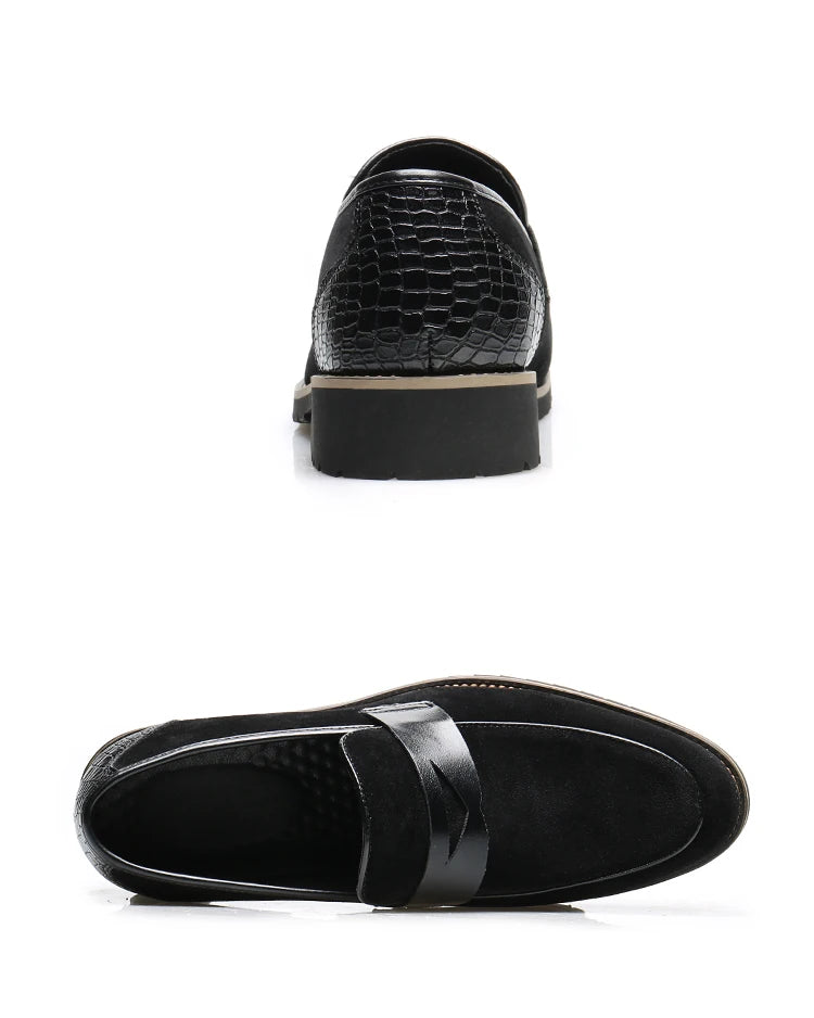 Men's Casual Business Shoes Mens Classic British Style Penny Loafers Moccasins Fashion Party Wedding Flats for Men