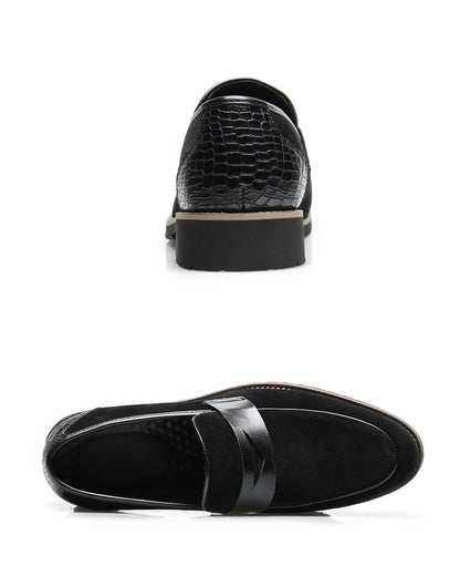 Men's Casual Business Shoes Mens Classic British Style Penny Loafers Moccasins Fashion Party Wedding Flats for Men