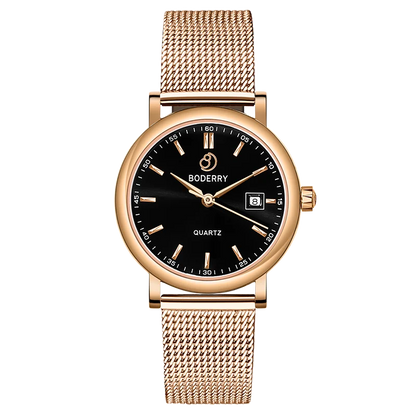 Boderry Women Swiss Quartz Luxury Watches Top Brand Business Elegant Ladies Watch Female Wristwatch Clock Reloj Mujer